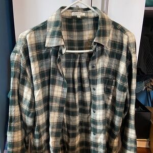 Z Supply Flannel Shirt M